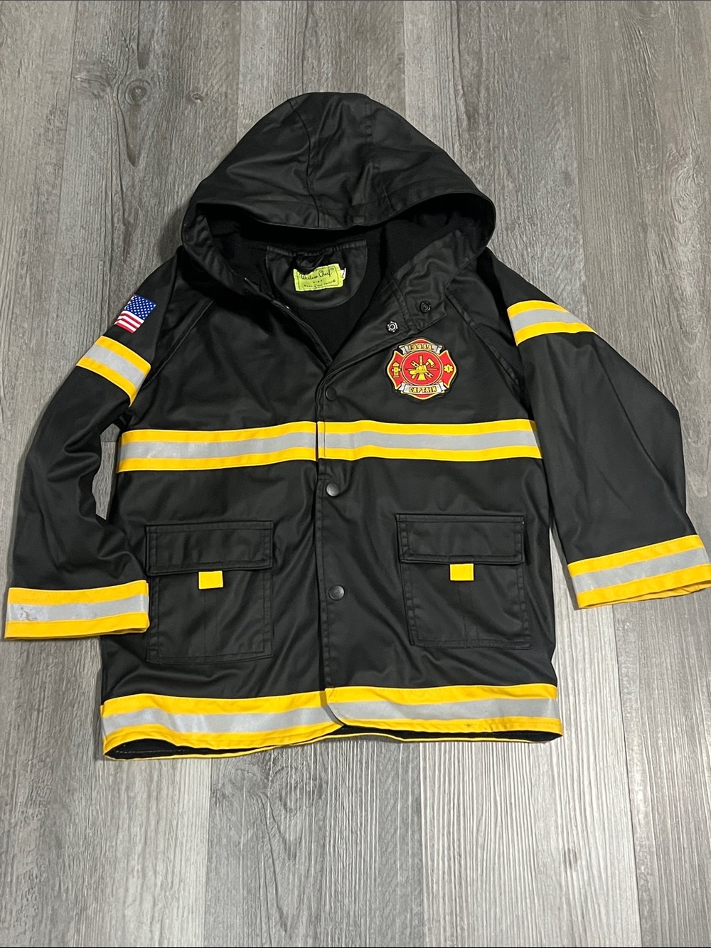 Western chief kids firefighter lined jacket/ size 5